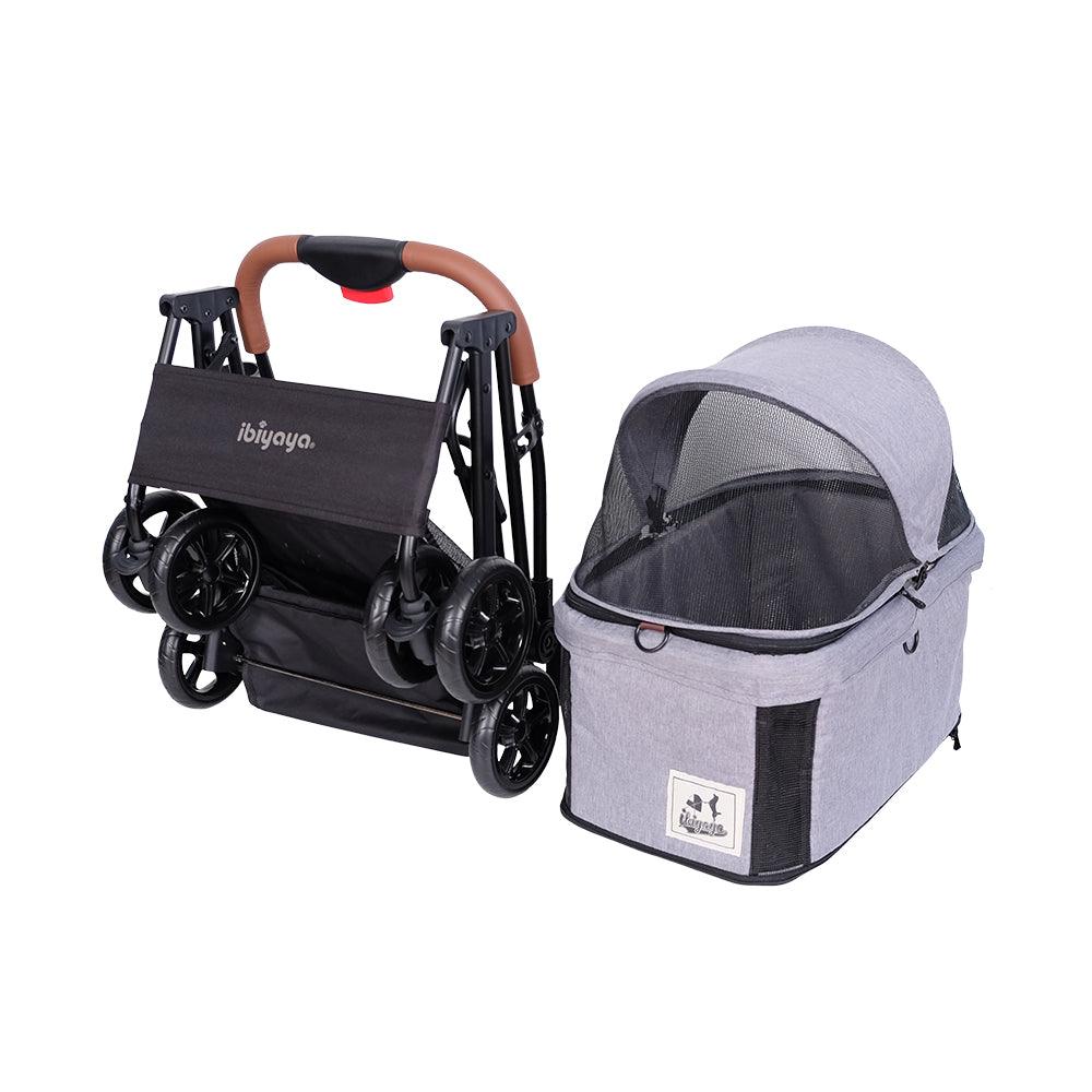 Ibiyaya Travois Tri-fold Pet Travel Stroller System - Pet Parlour Australia